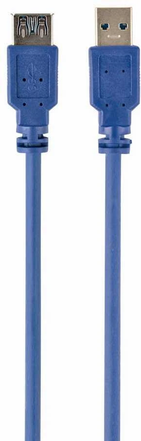 GEMBIRD CCP-USB3-AMAF-10 Gembird USB 3.0 prailginimo kabelis su A tipo kištuku ir A tipo lizdu, 10 pėdų