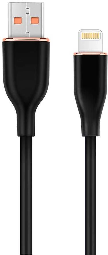KABELIO ŽAIBAS Į USB2 1.5M/CC-USB2S-AM8PM-1.5M-BK GEMBIRD