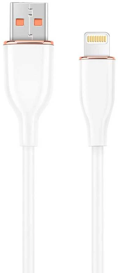 KABELIO ŽAIBAS Į USB2 1.5M/CC-USB2S-AM8PM-1.5M-W GEMBIRD
