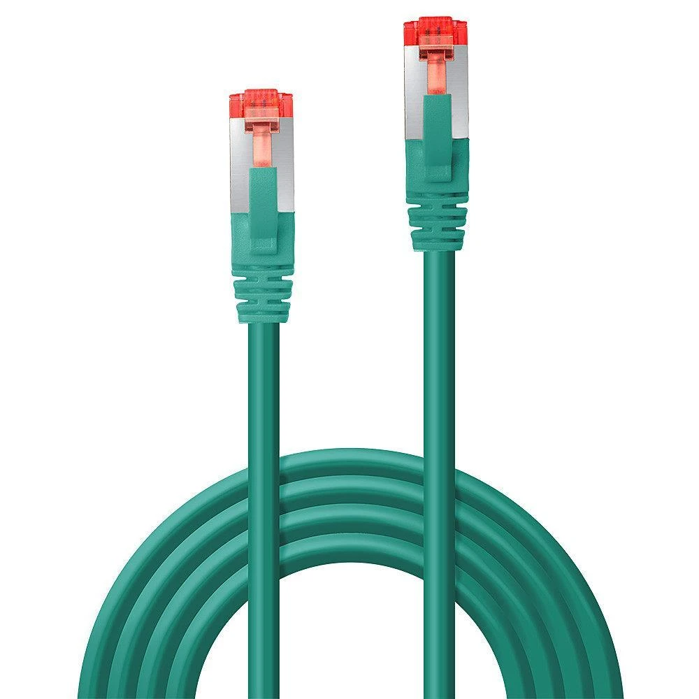 Tinklo Kabelis - LINDY Cat.6 S/FTP Tinklo Kabelis, RJ45, M/M, 250MHz, 27AWG, 2 m, Žalias