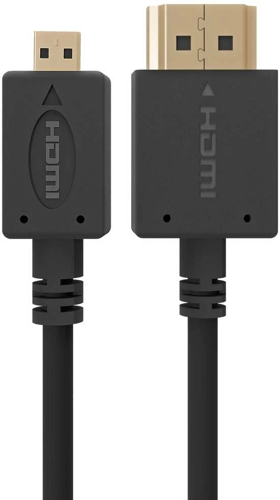 GEMBIRD CC-HDMID-10 Gembird HDMI -HDMI Micro kabelis su auksinėmis jungtimis, 3 m, urmu pakuotė
