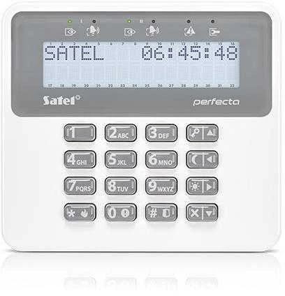KLAVIATŪRA SIGNALIZACIJOS CENTRALEI PRF-LCD SATEL