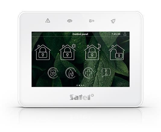 KEYPAD TOUCHSCREEN INTEGRA INT TSG2 W SATEL ema Kaina Varle lt