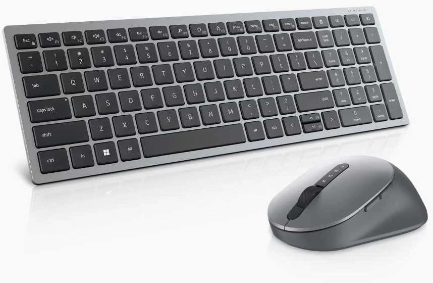 Belaidė klaviatūra ir pelė Dell KM7120W, RU išdėstymas