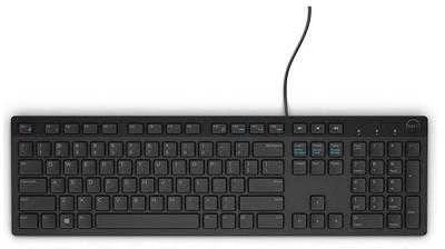 Dell multimedijos klaviatūra KB216, EST, Juoda, 580-ADHG
