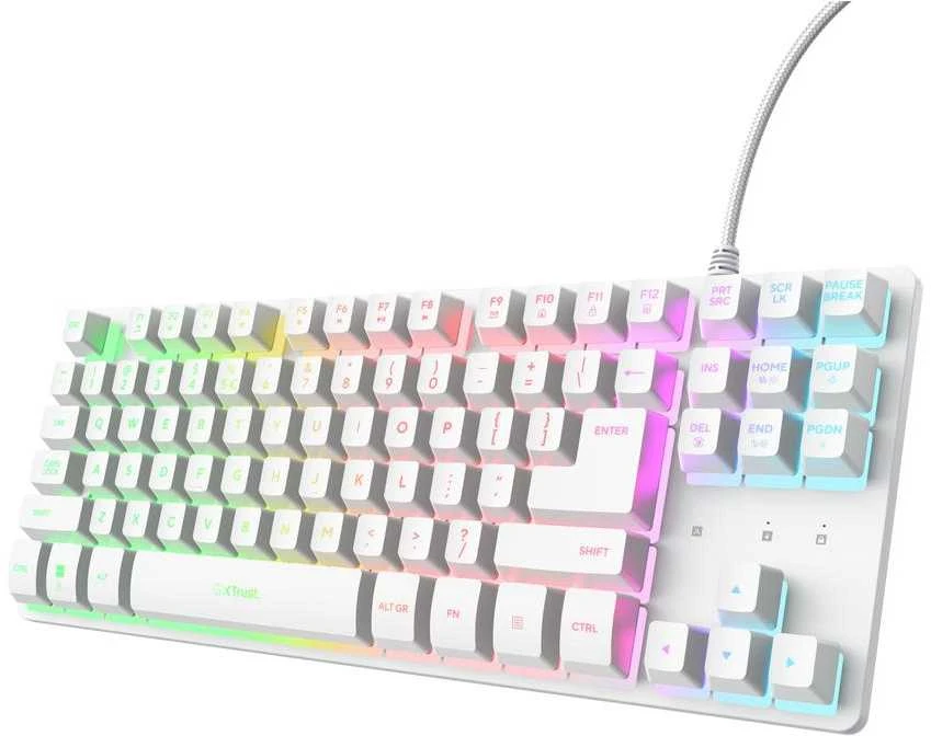 KLAVIATŪRA TRUST GXT833 THADO TKL BALTA