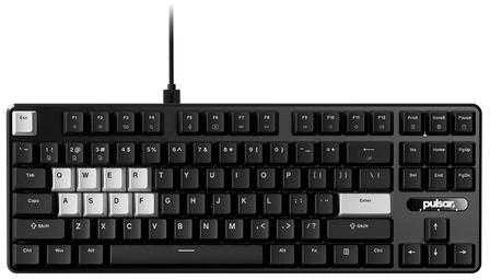 Pulsar PCMK 2 HE TKL - US išdėstymas - Hot-Swappable Hall Effect Switches - Juodas (Juoda) Magnetinė Žaidimų Klaviatūra
