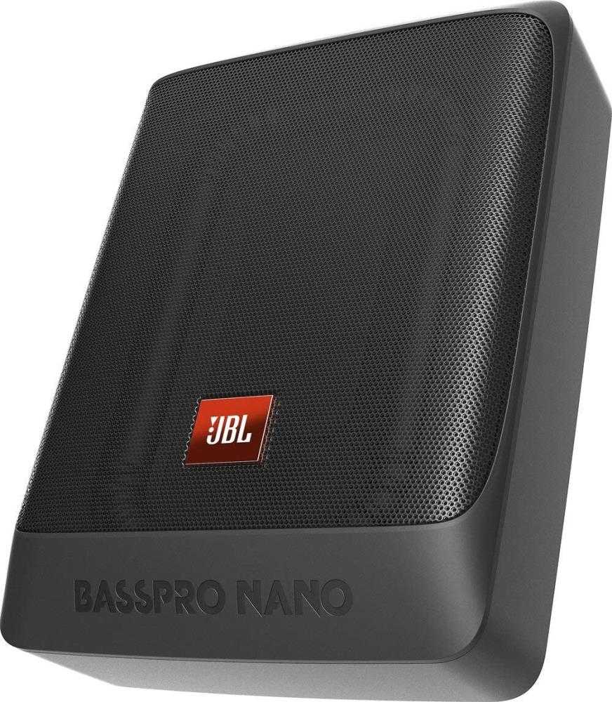 Ausinės JBL Žemų dažnių kolonėlė Bass Pro Nano 6" x 8" Underseat Subwoofer