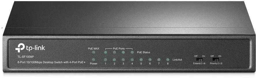 Šakotuvas Komutatorius TP-Link / TL-SF1008P