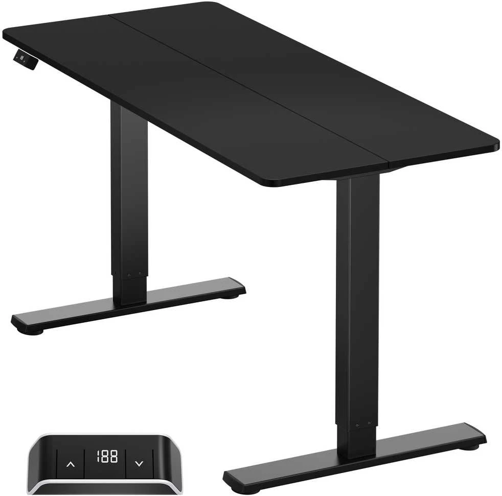 DESK MOTORISED/Juodas WDT221E-B ONKRON
