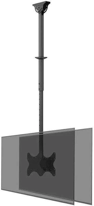Laikiklis NEOMOUNTS NUGAL Į ATGAL EKRANO LUBŲ MONTAVIMAS (AUGŠIS: 106-156 CM) Juodas