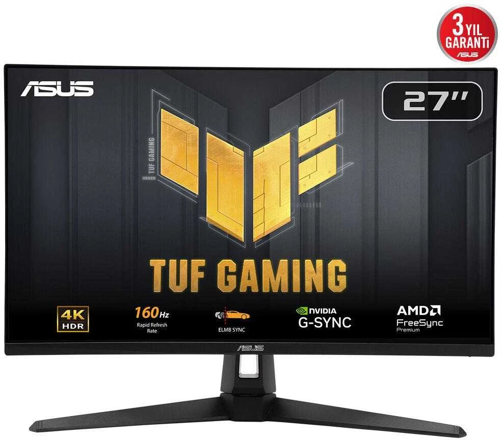 Monitorius ASUS TUF Gaming VG27UQ1A - 160Hz | 4K | 27'' | Fast IPS | 1ms