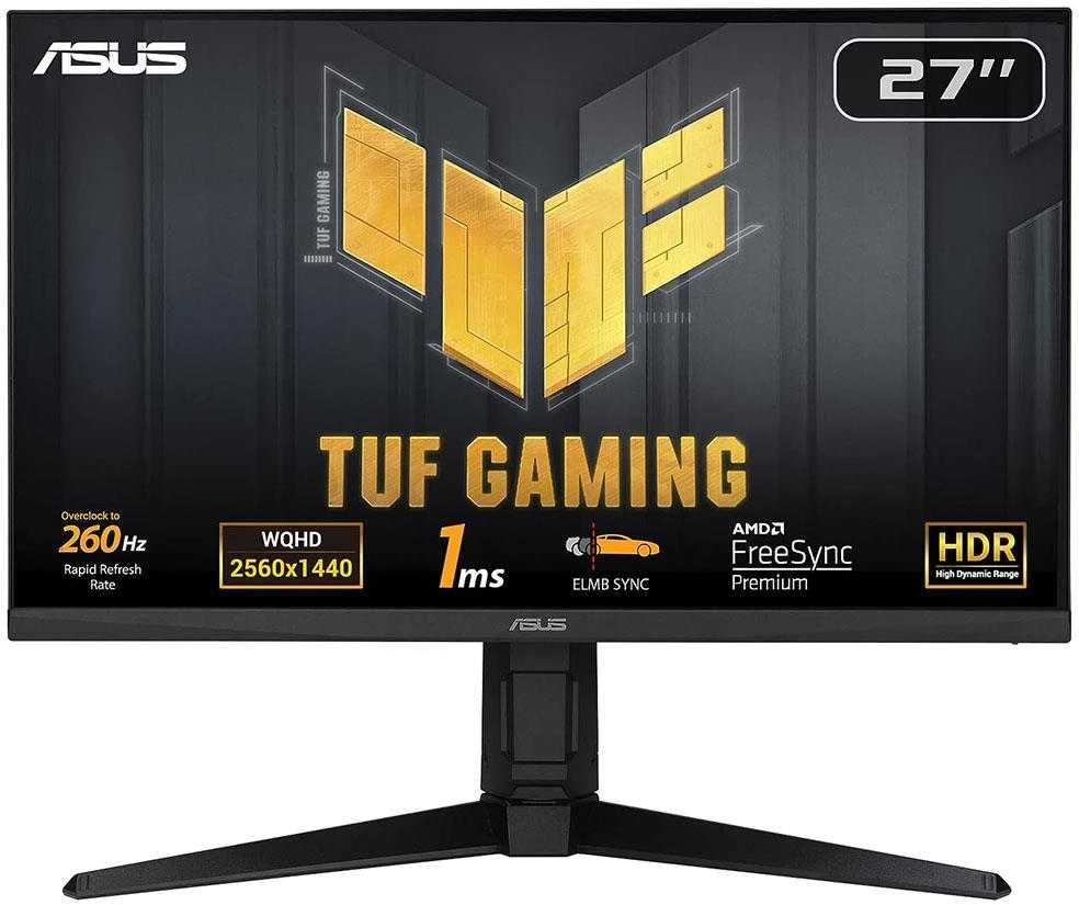 Monitorius ASUS TUF Gaming VG27AQML1A, 27", 2560x1440, 260Hz, IPS, 1ms