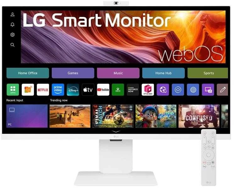 Monitorius LG | 32U850SA-W | 32 " | IPS | 16:9 | 60 Hz | 5 ms | 3840 x 2160 pikselių | 400 cd/m² | HDMI jungtys quantity 2 | Baltas