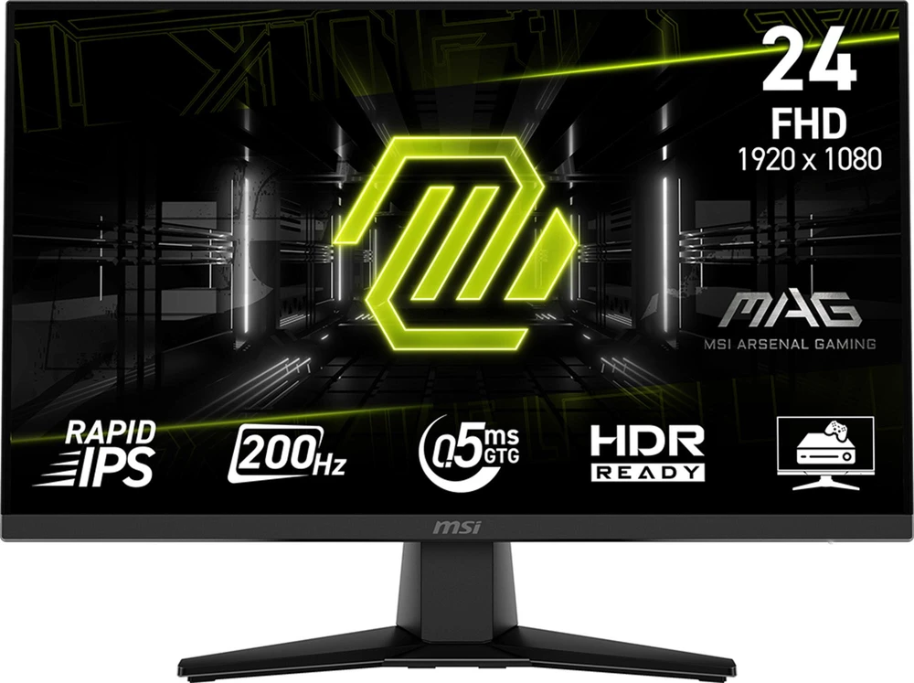 Monitorius MSI MAG 242F - 200Hz | Full HD | Rapid IPS | 23.8"