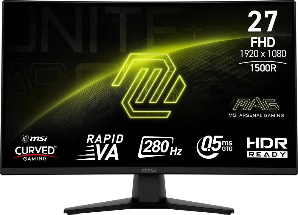 Monitorius MSI MAG 274CXF - 280Hz | Full HD | 27'' | Rapid VA