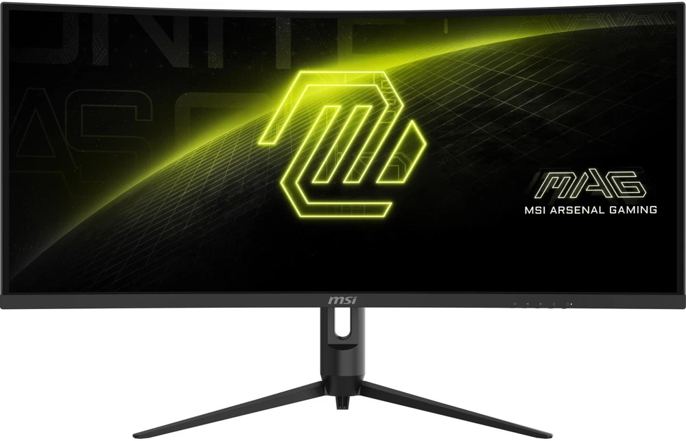 Monitorius MSI MAG 342CQR E2 34" / UWQHD / 180Hz / 1ms / curved juodos spalvos