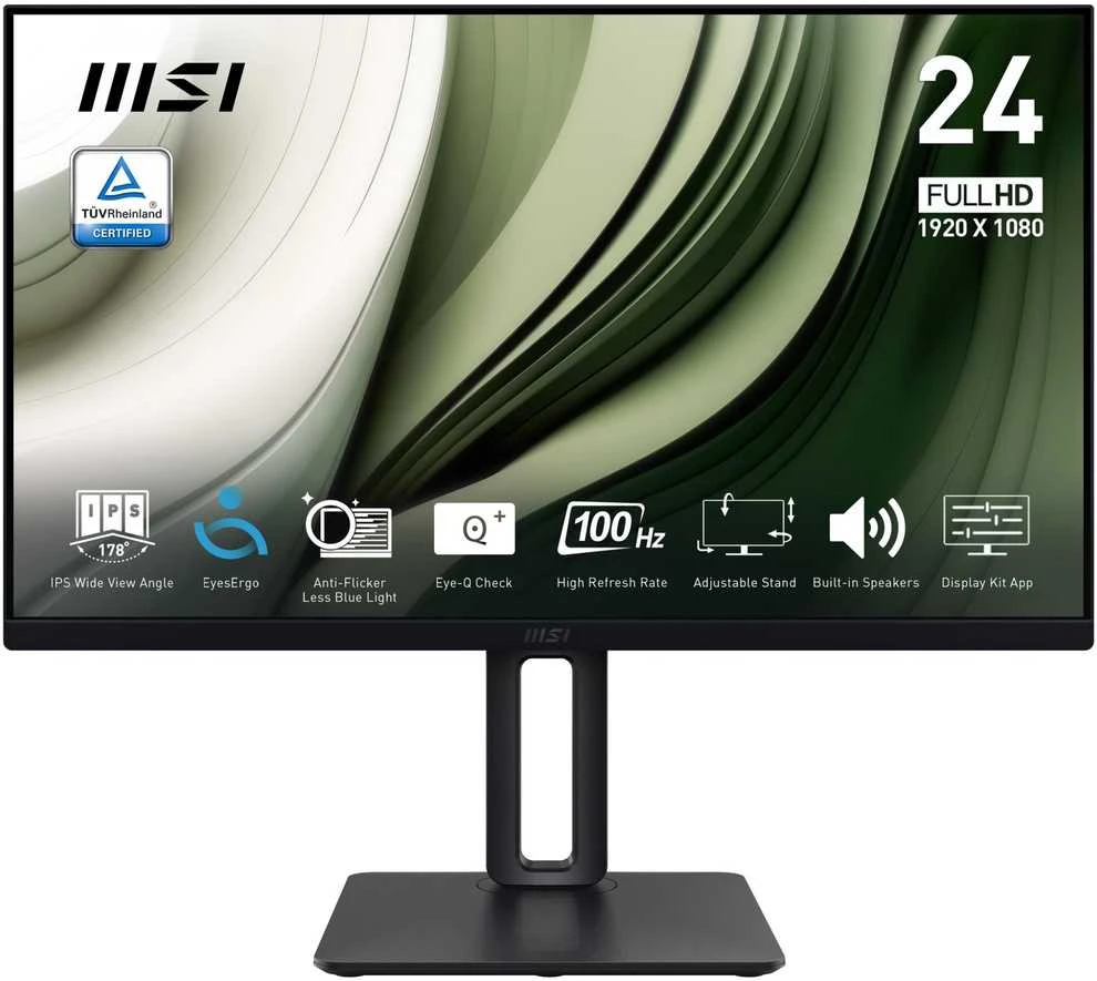 Monitorius MSI PRO MP245PG - 24" | IPS | Full HD | 1 ms | 100 Hz