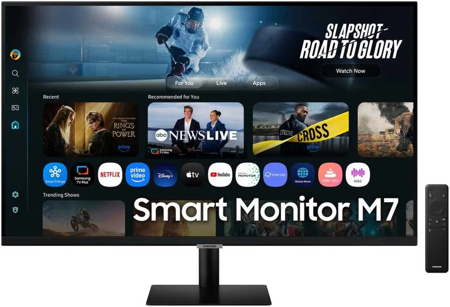 Monitorius Samsung | LS32FM700UUXDU | 32 " | VA | 16:9 | 60 Hz | 4 ms | 3840 x 2160 pikselių | 300 cd/m² | HDMI jungtys quantity 2 | Juodas