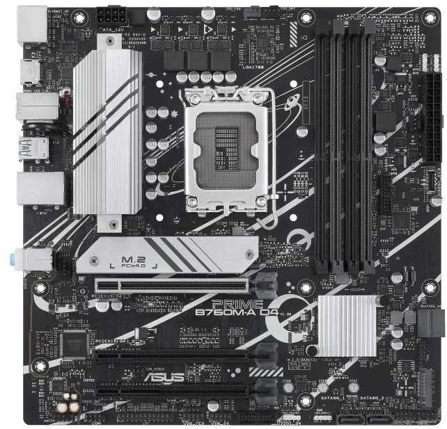 Motininė Plokštė - ASUS PRIME B760M-A D4-CSM Intel B760 LGA 1700 micro ATX