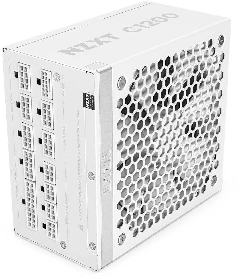 NZXT C1200 V2 1200W 80+ Gold ATX 3.1 balta