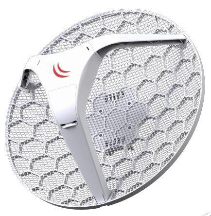 Maršrutizatorius MIKROTIK RBLHG-5nD LHG 5 CPE 5GHz 1x RJ45 100Mb/s 24.5dBi Antenna
