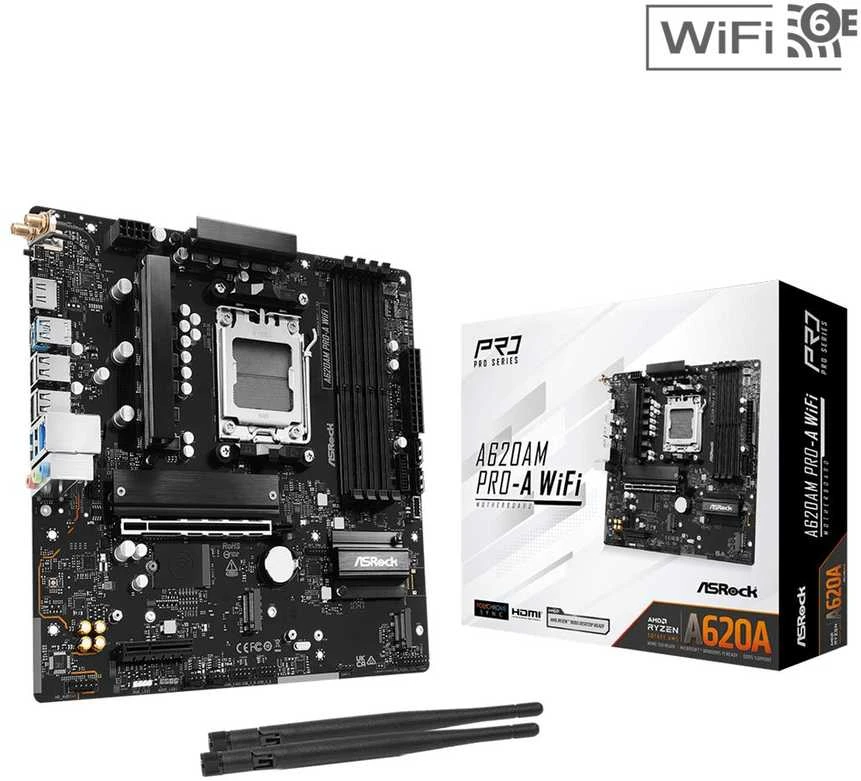 ASROCK A620AM PRO-A WIFI pagrindinė plokštė