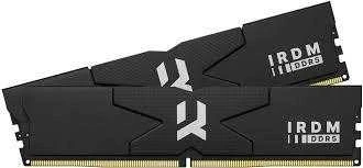 GOODRAM IR-6400D564L32S/32GDC DDR5 32GB 6400MHz 32-38-38-78 DUAL CHANNEL KIT IRDM Juodas V Sidabrinis