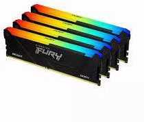 RAM Kingston KF432C16BB2AK4/32 32GB 3200MT/s DDR4 CL16 DIMM (Kit of 4) FURY Beast RGB | Kingston