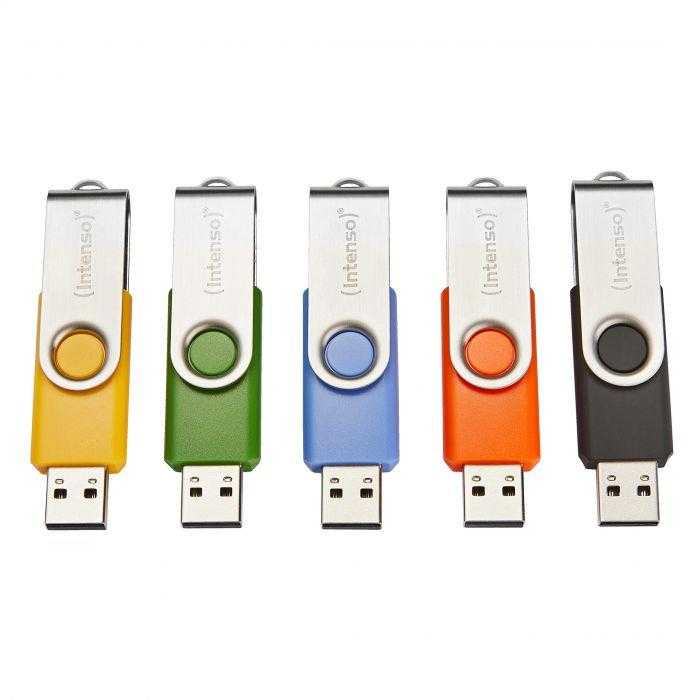 MEMORY DRIVE FLASH USB2 10X8GB / MULTIPACK 3503561 INTENSO