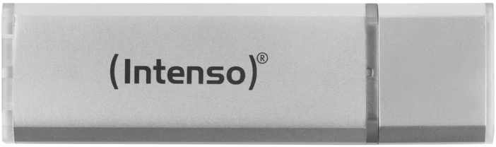 Intenso Alu Line 128 GB, USB-Stick - sidabrinis