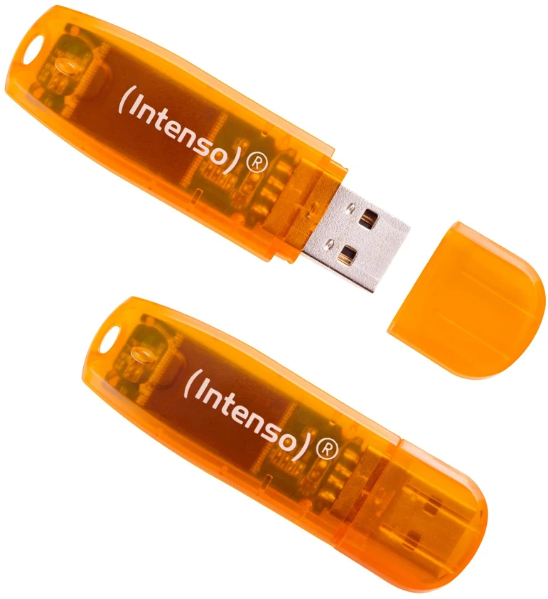 „Intenso Rainbow Line 2.0“ 64 GB dviejų atminties kortelių rinkinys (3502492)