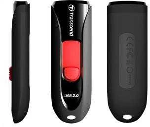 USB atmintinė „Transcend JetFlash 590“, 64 GB (TS64GJF590K)