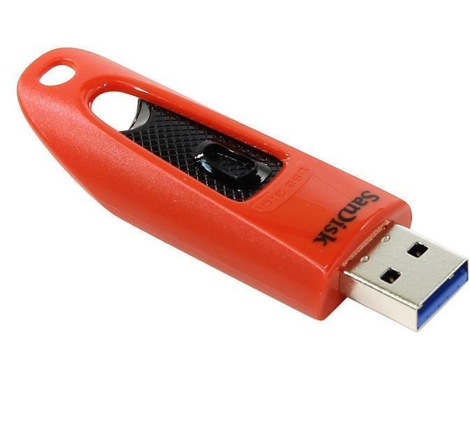USB laikmena SanDisk Cruzer Ultra 32 GB USB 3.0 130 MB/s