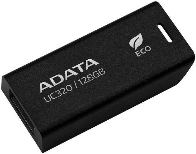 ADATA USB atmintinė UC320 128GB USB3.2-A Gen1 juoda