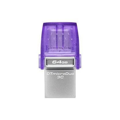 USB laikmena Kingston DataTraveler microDuo 3C, 64 GB, USB Type-A / USB Type-C