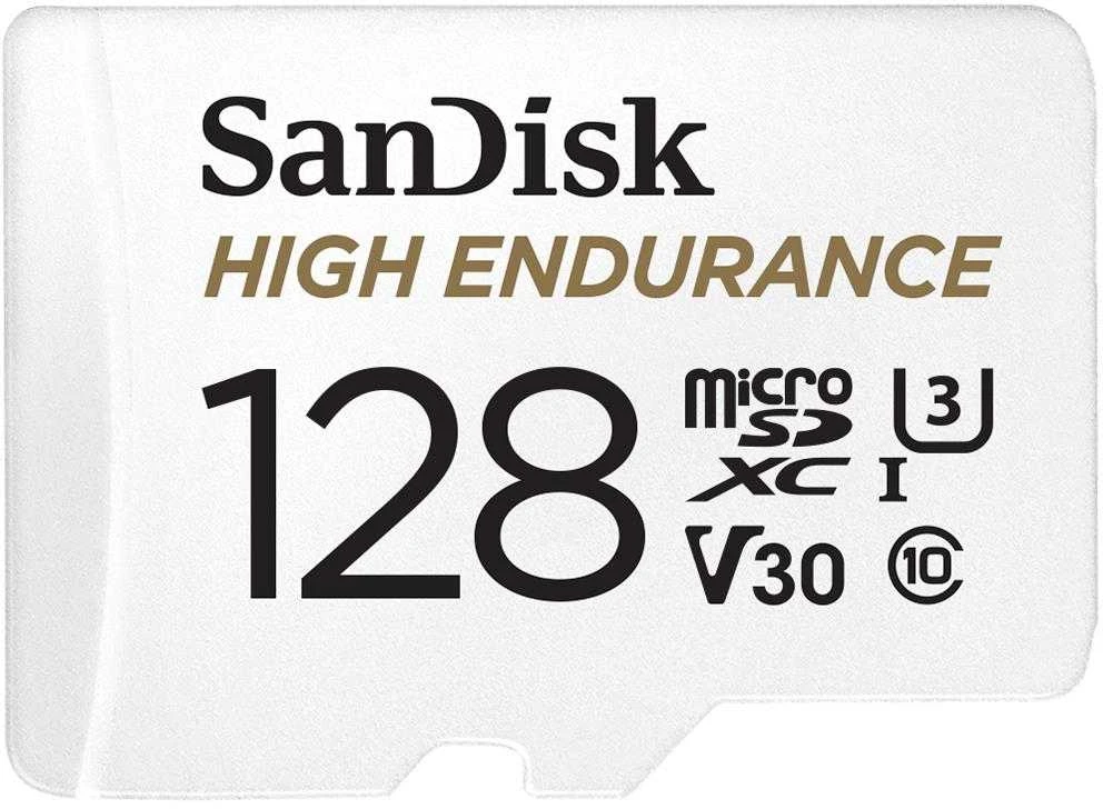Atminties kortelė SanDisk High Endurance microSDXC 128GB
