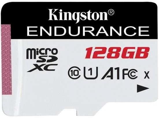 Atminties kortelė KINGSTON 128GB Micro SDXC Endurance 95R/45W C10 A1 UHS-I kortelė