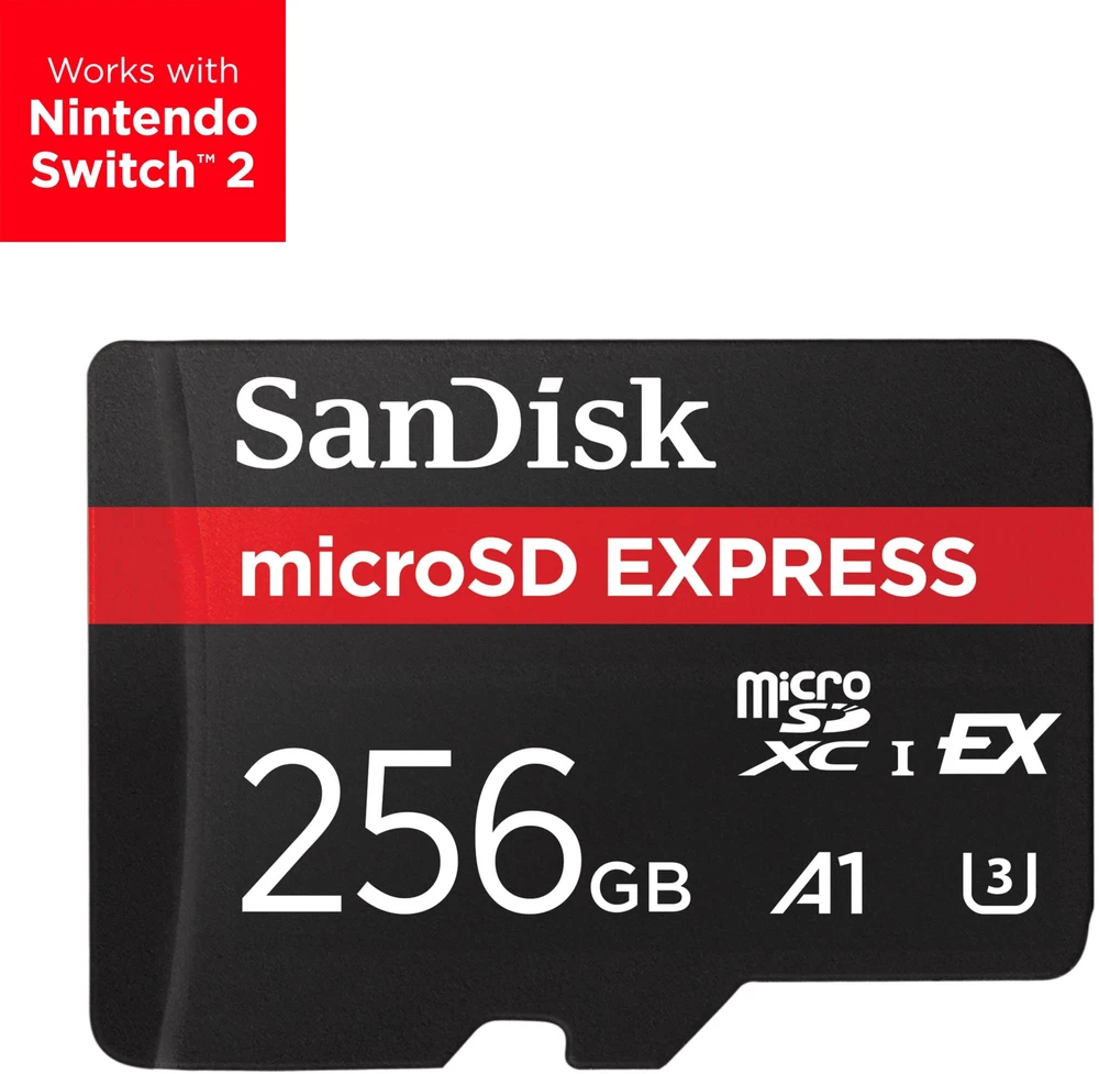 SanDisk 256GB microSD Express atminties kortelė