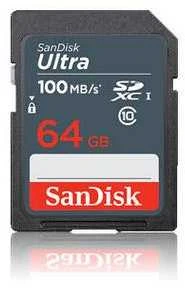 Atminties kortelė Sandisk Ultra SDXC UHS-I 64GB