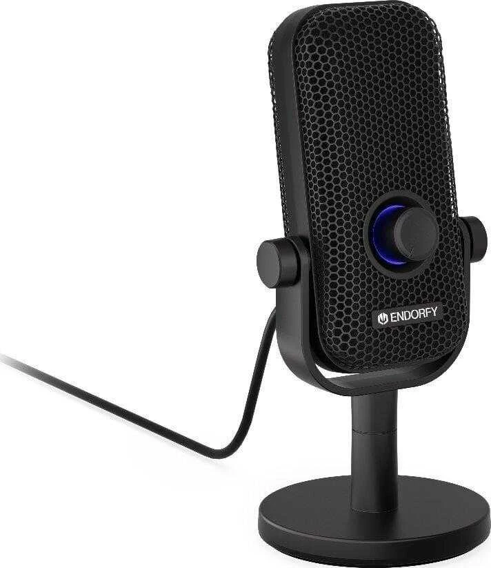 ENDORFY Solum Voice S Streaming juodas kondensatorinis mikrofonas |USB