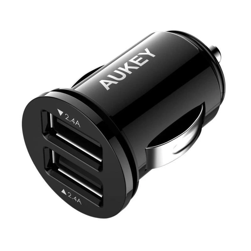 Aukey automobilinis įkroviklis CC-S1 2 x USB-A, 24 W