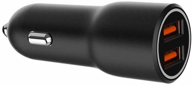 Gembird TA-UC-A2QC36-CAR-01 2x USB QC3.0 36W juoda