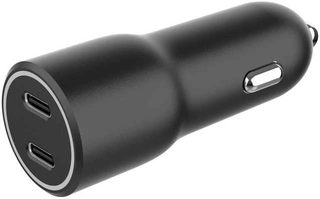 Gembird 2 xType-C, 4.0A, QC3.0 PD juodas