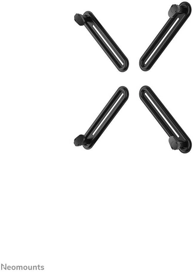 Laikiklis „NEOMOUNTS BY NEWSTAR FPMA-VESANON VESA“ monitoriaus adapterio rinkinys tinka 75x75 ir 100x100 mm bei 13–27 colių laikikliams, kurių storis yra nuo 25,5 mm.