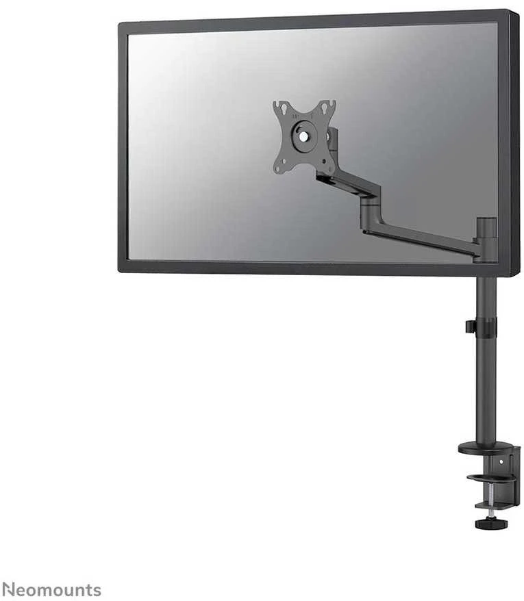 Laikiklis NEOMOUNTS SCREEN DESK MOUNT, Juodas (CLAMP+GROMMET)