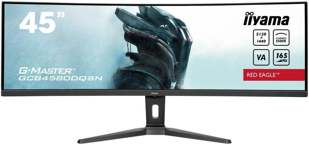 Monitorius iiyama G-Master GCB4580DQSN-B1 Raudona Eagle - 165Hz | DQHD | 45'' | VA | 0.8ms