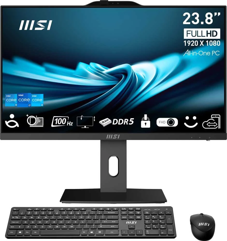 Stacionarus kompiuteris MSI All in One PRO AP242P 14M-813EU - i7-14700 | 23,8" | 16GB | 1TB | W11P | Juodas