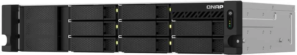 Serveris QNAP TS-864EU NAS Rack (2U) Intel® Celeron® 8 GB DDR4 0 TB QNAP Turbo System Juodas