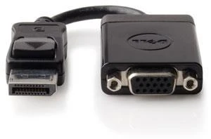DELL 470-ABEL DisplayPort VGA Juoda